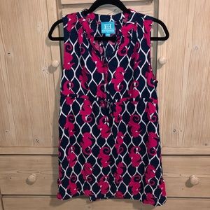 Escapada Living Sleeveless Seahorse Dress